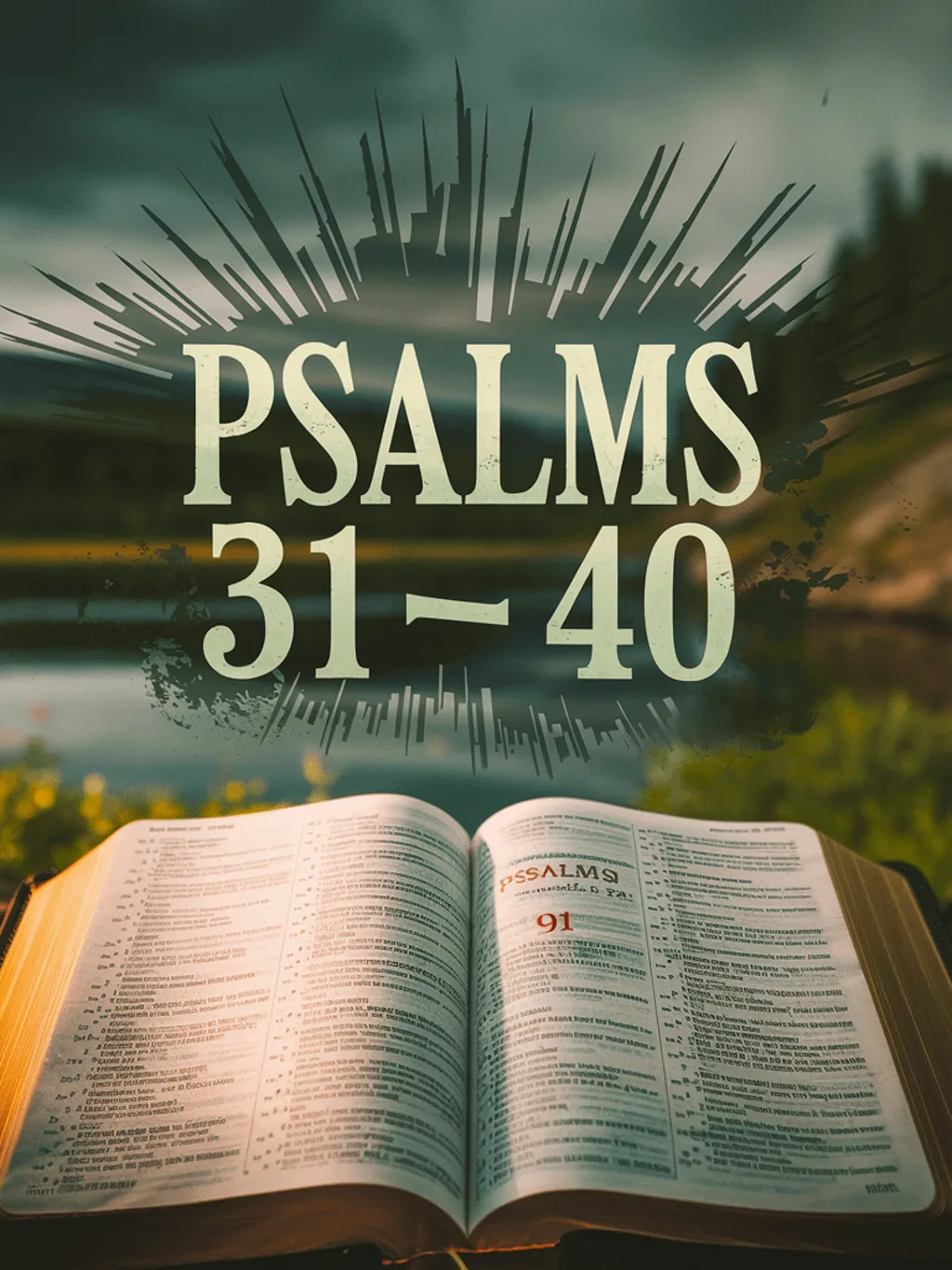 Fourthwall artwork — Psalms 31 to 40
