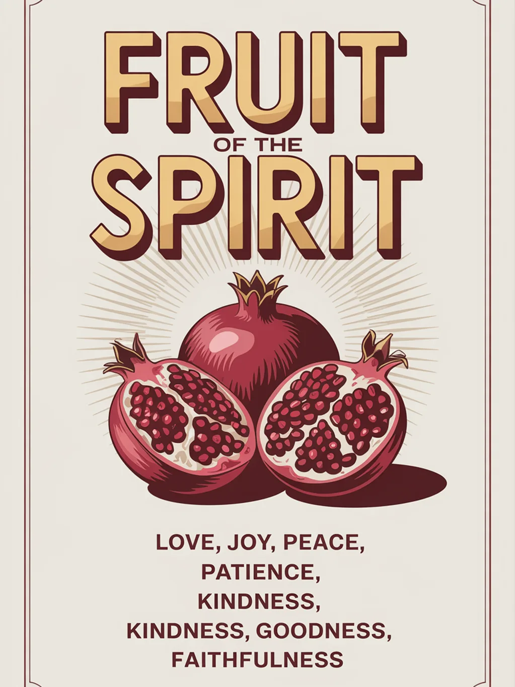 Fourthwall artwork — Fruits of the Spirit