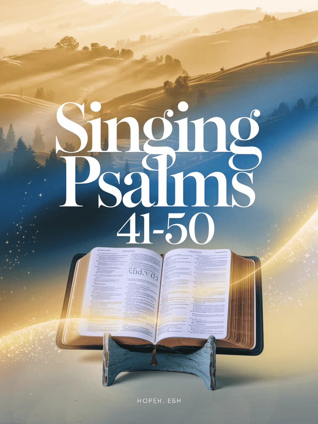 Fourthwall artwork — Psalms 41-50