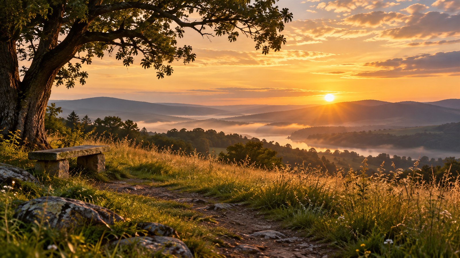 Illustrative Christian blog cover: rest and sabbath.